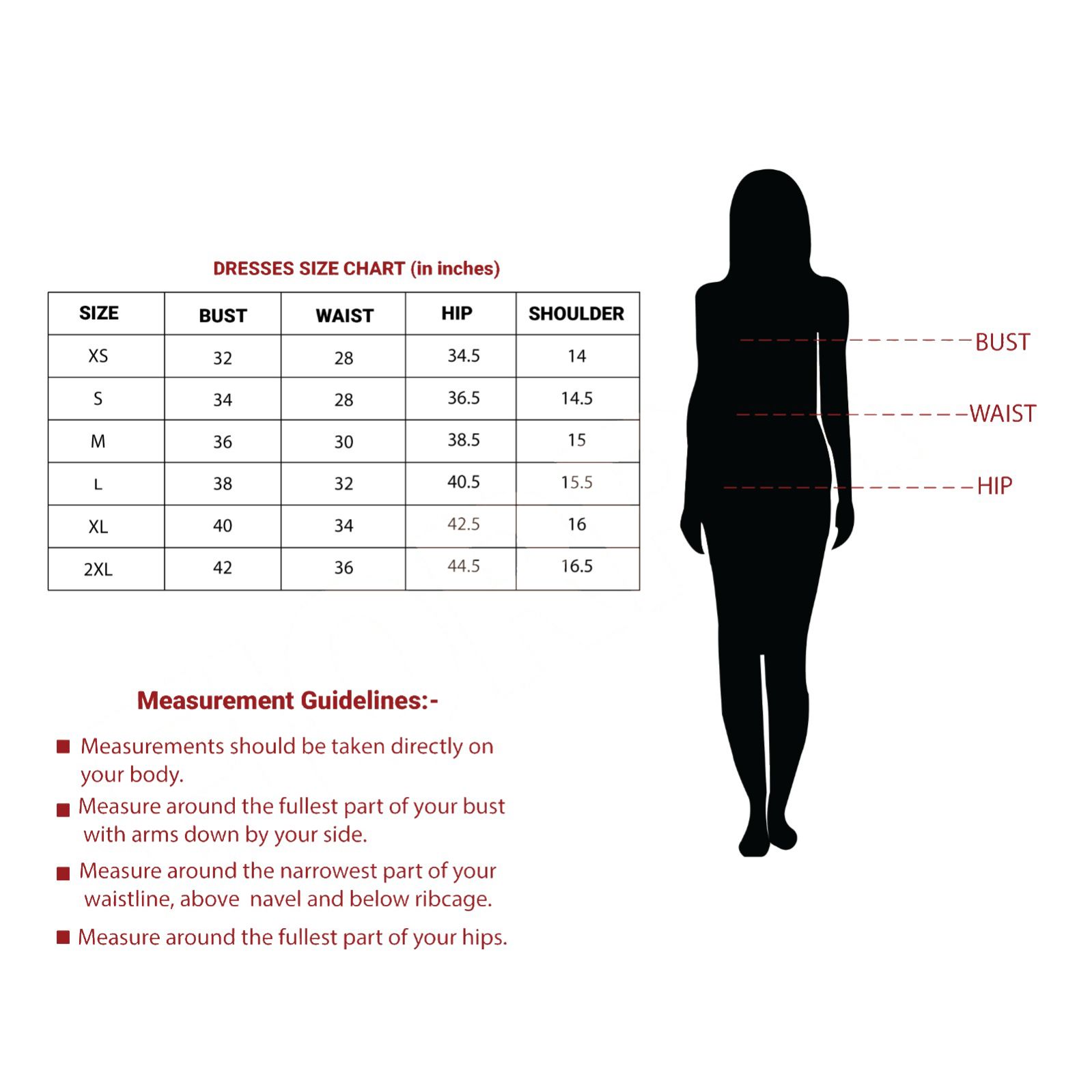 Size Chart 1